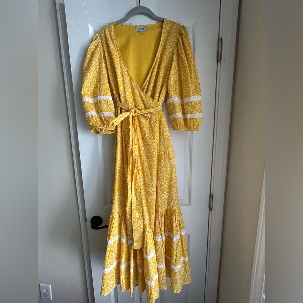 Olivia James Floral Wrap Dress